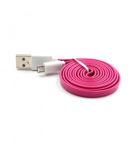 flat colorful micro usb cable